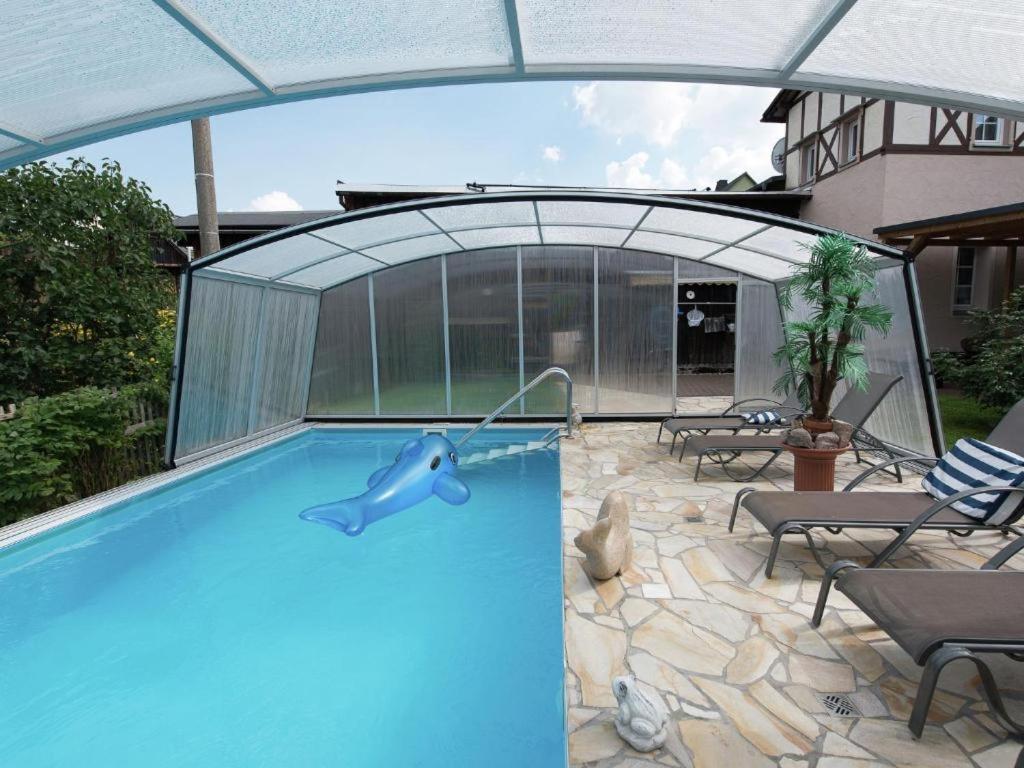 Ferienwohnung Ripa Erzgebirge In Schwarzenberg シュヴァルツェンベルク エクステリア 写真